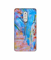 Amazon Brand - Solimo Designer Light Multicolor Canvas 3D Printed Hard Back Case Mobile Cover for Lenovo K6 Note