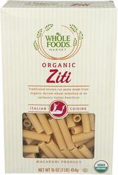 Whole Foods Market, Organic Ziti, 16 oz