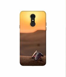 Amazon Brand - Solimo Designer Desert Photography 3D Printed Hard Back Case Mobile Cover for LG Q7