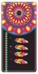 Amazon Brand - Solimo Designer Dream Catcher Red 3D Printed Hard Back Case Mobile Cover for Samsung Galaxy J3 Pro