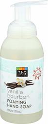 365 Everyday Value Vanilla Bourbon Foaming Hand Soap, 12 fl oz