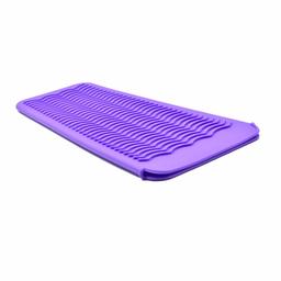 Eono Essentials Silicone Heat Resistant Mat for Hair Curling Iron, Portable Pouch for Flat Iron Hot Hair Tools