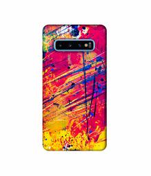 Amazon Brand - Solimo Designer Color Sprink 3D Printed Hard Back Case Mobile Cover for Samsung Galaxy S10 Plus