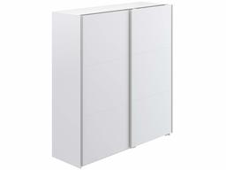 Amazon Brand - Movian Kolva Sliding 2-Door Wardrobe, 180 x 61 x 197cm, White