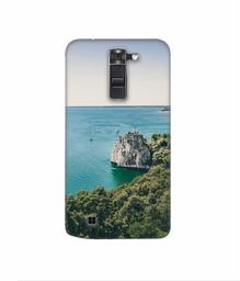 Amazon Brand - Solimo Designer Sea View 3D Printed Hard Back Case Mobile Cover for LG K7