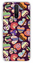 Amazon Brand - Solimo Designer Multicolor Heart Abstract Printed Soft Back Case Mobile Cover for Poco X2 / Xiaomi Redmi K30