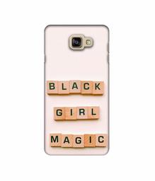 Amazon Brand - Solimo Designer Black Girl Magic 3D Printed Hard Back Case Mobile Cover for Samsung Galaxy A9 Pro