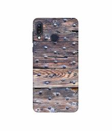 Amazon Brand - Solimo Designer Wooden Blocks Check 3D Printed Hard Back Case Mobile Cover for Asus Zenfone Max M1 ZB555KL