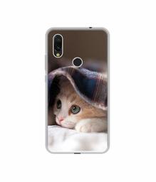 Amazon Brand - Solimo Designer Sleepy Kitten UV Printed Soft Back Case Mobile Cover for Mi Redmi Y3