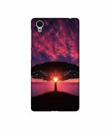 Amazon Brand - Solimo Designer Nature Digital Painting 3D Printed Hard Back Case Mobile Cover for Vivo Y51L