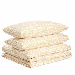 AmazonBasics Organic Percale Duvet Cover Set