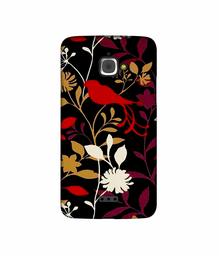 Amazon Brand - Solimo Designer Flower Bunch Pain On Cloth 3D Printed Hard Back Case Mobile Cover for InFocus M350