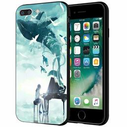 Amazon Brand - Solimo Designer Ocean Whale Hard Back Case Mobile Cover for Apple iPhone 8 Plus / 7 Plus (D1253)