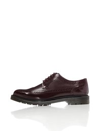 Find Men High Sole Brogues -  red -  42 EU