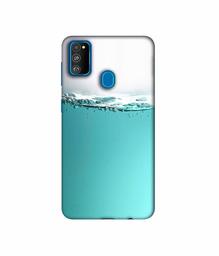 Amazon Brand - Solimo Designer Half Fill 3D Printed Hard Back Case Mobile Cover for Samsung Galaxy M21 / M30s