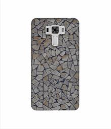 Amazon Brand - Solimo Designer Marble Pices 3D Printed Hard Back Case Mobile Cover for Asus Zenfone 3 Laser ZC551KL