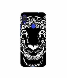 Amazon Brand - Solimo Designer White Tiger 3D Printed Hard Back Case Mobile Cover for Xiaomi Redmi Note 7 Pro