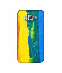 Amazon Brand - Solimo Designer Multicolor Line Color On Canvas 3D Printed Hard Back Case Mobile Cover for Samsung Galaxy E7