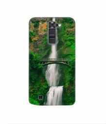 Amazon Brand - Solimo Designer Waterfall 3D Printed Hard Back Case Mobile Cover for LG K7