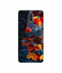 Amazon Brand - Solimo Designer Autumn Leaf 3D Printed Hard Back Case Mobile Cover for Nokia 3.1 Plus