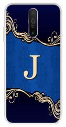 Amazon Brand - Solimo Designer Multicolor Blue Pattern Alphabet-J Printed Soft Back Case Mobile Cover for Poco X2 / Xiaomi Redmi K30