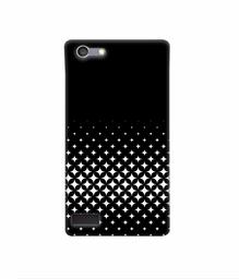 Amazon Brand - Solimo Designer Small Squre Pattern 3D Printed Hard Back Case Mobile Cover for Oppo Neo 7