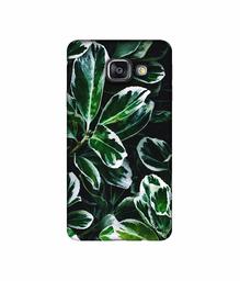 Amazon Brand - Solimo Designer Leaf Imperation 3D Printed Hard Back Case Mobile Cover for Samsung Galaxy A3 (2016)