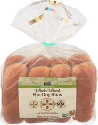 365 Everyday Value, Organic Whole Wheat Hot Dog Buns, 8 ct, 14 oz