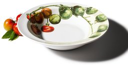 Pinzon Tomato 15-Inch Shallow Serving Bowl