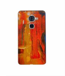 Amazon Brand - Solimo Designer Orange Canvas 3D Printed Hard Back Case Mobile Cover for LeTV Le 2