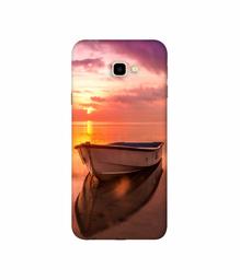 Amazon Brand - Solimo Designer Boat 3D Printed Hard Back Case Mobile Cover for Samsung Galaxy J4 Plus