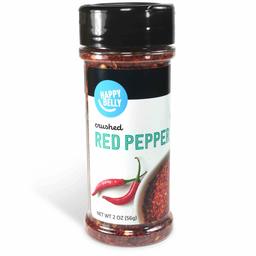 Amazon Brand - Happy Belly Red Pepper, Crushed, 2 Ounces