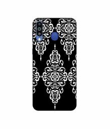 Amazon Brand - Solimo Designer Pattern Design 3D Printed Hard Back Case Mobile Cover for Samsung Galaxy M21