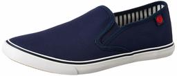 Amazon Brand - Symbol Men's Navy Canvas Sneakers-7 UK (AZ-SH-01)