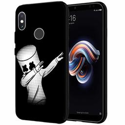 Amazon Brand - Solimo Designer Dab Marshmello Printed Hard Back Case Mobile Cover for Redmi Note 5 Pro