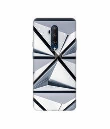 Amazon Brand - Solimo Designer Hexagon Texture 3D Printed Hard Back Case Mobile Cover for OnePlus 7T Pro