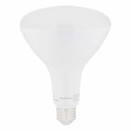 AmazonBasics 80W Equivalent, Daylight, Dimmable, 15,000 Hour Lifetime, BR40 LED Light Bulb | 6-Pack (Renewed)