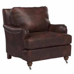 Amazon Brand – Stone & Beam Brandeberry Leather Chair, 38