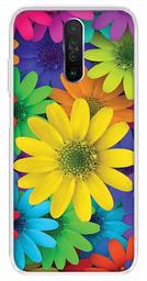 Amazon Brand - Solimo Designer Multicolor African Daisy Design Printed Soft Back Case Mobile Cover for Poco X2 / Xiaomi Redmi K30