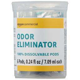 AmazonCommercial Dissolvable Odor Eliminator Refill Vial - 6 Pacs