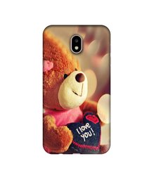 Amazon Brand - Solimo Designer Teddy Bear UV Printed Soft Back Case Mobile Cover for Samsung Galaxy J7 Pro