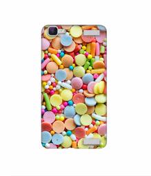 Amazon Brand - Solimo Designer Candies 3D Printed Hard Back Case Mobile Cover for Vivo V1 Max