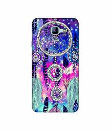 Amazon Brand - Solimo Designer Round Wall Hanging Pattern 3D Printed Hard Back Case Mobile Cover for Samsung Galaxy A8 (2016)