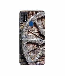 Amazon Brand - Solimo Designer Old Stambh 3D Printed Hard Back Case Mobile Cover for Samsung Galaxy M31