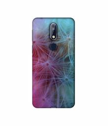 Amazon Brand - Solimo Designer Cotton Seed 3D Printed Hard Back Case Mobile Cover for Nokia 7.1