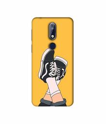 Amazon Brand - Solimo Designer Boy Shoes Pattern 3D Printed Hard Back Case Mobile Cover for Nokia 7.1