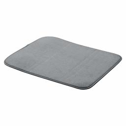 AmazonBasics Drying Mat 16x18 inches / 40.6 x 45.7 cm – Charcoal