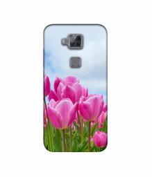 Amazon Brand - Solimo Designer Pink Lily 3D Printed Hard Back Case Mobile Cover for Huawei G8