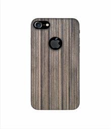 Amazon Brand - Solimo Designer Texture Design 3D Printed Hard Back Case Mobile Cover for Apple iPhone 7 (with Logo Cut)