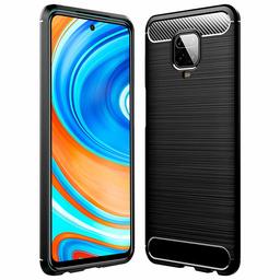 Amazon Brand - Solimo Protective Mobile Cover (Soft & Flexible Back Case) for Mi Redmi Note 9 Pro/Redmi Note Pro Max/Poco M2 Pro (Black)